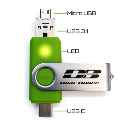 Deaf Bonce USB 16gb - dBakuten.se