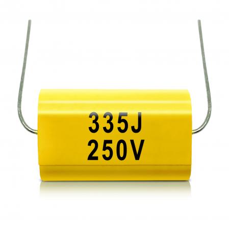 Master Audio Polyester capacitor 3.3uF 250V - dBakuten.se