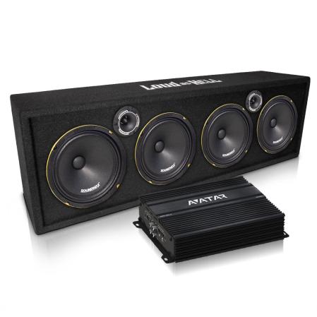 Soundmax SX-M8XL LOUD AS HELL planka Ampkit V2 - dBakuten.se