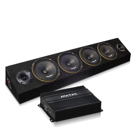 Soundmax SX-MX6 LOUD AS HELL planka slope Ampkit Pro V2 - dBakuten.se