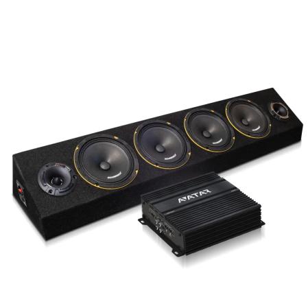 Soundmax SX-MX6 LOUD AS HELL planka slope Ampkit V2 - dBakuten.se