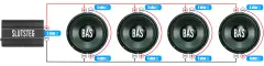 2x4 ohms element 4st - dBakuten.se