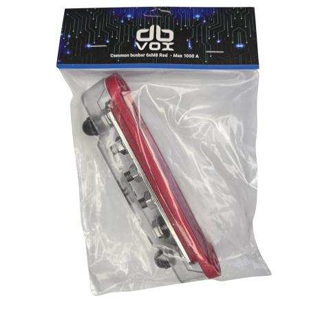 dBVox Kopplingsplint 6xM8 Röd - dBakuten.se
