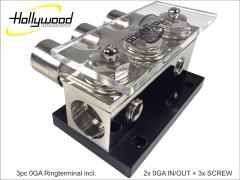 Hollywood PRD3 PLATINIUM PLATED HIGH POWER DISTRIBUTION - dBakuten.se