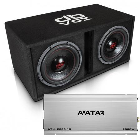 DD Baspaket 2x12 amp-kit Pro - dBakuten.se