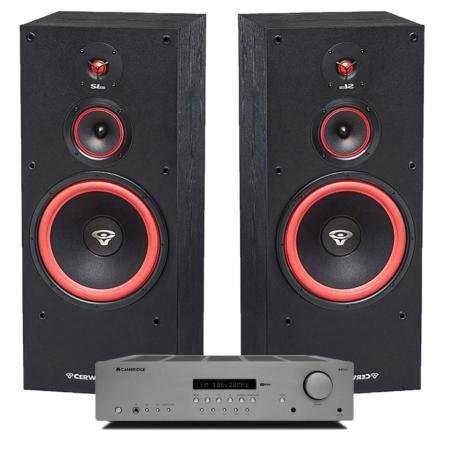 Cerwin-Vega SL-12 & Cambridge Audio AX R100D - dBakuten.se