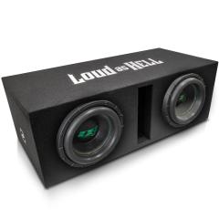 Deaf Bonce 2x10" LOUD AS HELL låda 2x2 Ohm - dBakuten.se