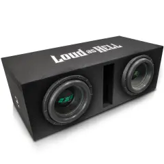 Deaf Bonce 2x10" LOUD AS HELL låda 2x2 Ohm - dBakuten.se