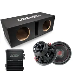 Massive Audio 2x10" Baslåda SUMMO XL ampkit - dBakuten.se