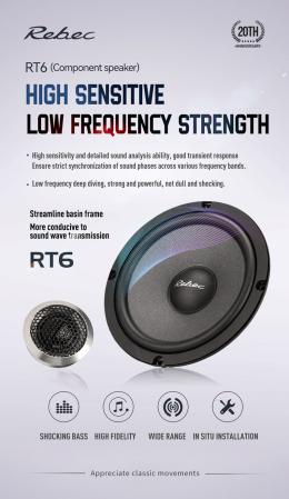 Rebec RT6 3ohm - dBakuten.se