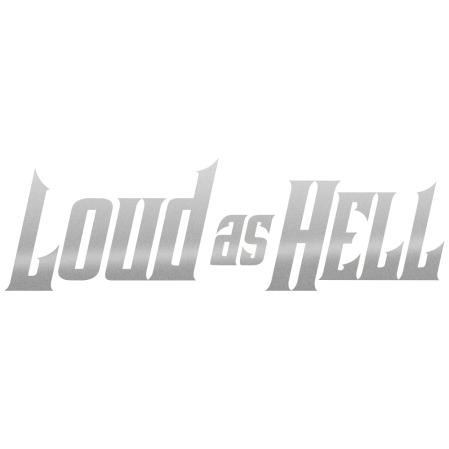 LOUD AS HELL dekal - dBakuten.se