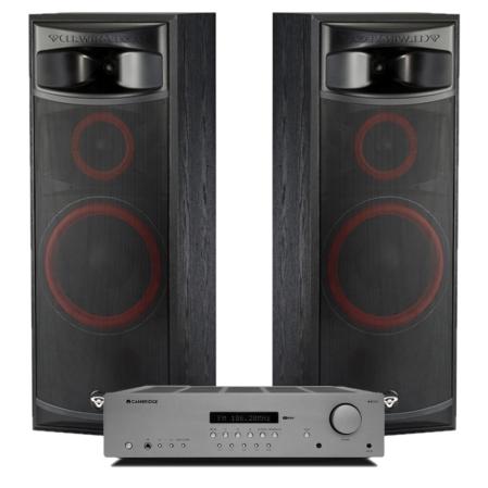 Cerwin-Vega XLS-12 & Cambridge Audio AX R100D - dBakuten.se