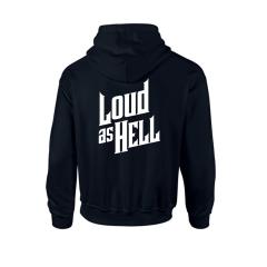 LOUD AS HELL Hoodie - dBakuten.se