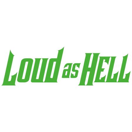 LOUD AS HELL dekal - dBakuten.se