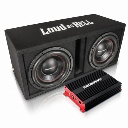 SoundMax BassBox 1500W - dBakuten.se