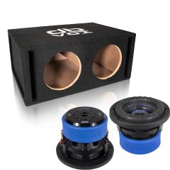 Hifonics ZRX8 D2 2x8" dBVox låda - dBakuten.se
