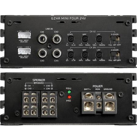 Ground Zero GZHA mini FOUR 24V - dBakuten.se