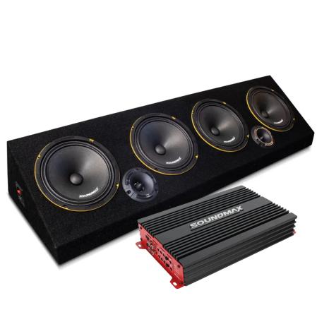 Soundmax SX-M8XL LOUD AS HELL planka slope Ampkit V2 - dBakuten.se
