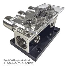 Hollywood PRD3 PLATINIUM PLATED HIGH POWER DISTRIBUTION - dBakuten.se