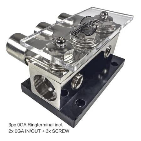 Hollywood PRD3 PLATINIUM PLATED HIGH POWER DISTRIBUTION - dBakuten.se