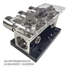 Hollywood PRD3 PLATINIUM PLATED HIGH POWER DISTRIBUTION - dBakuten.se