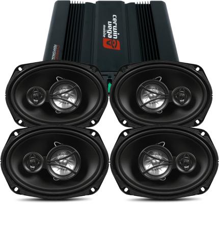 Cerwin Vega Xed69 amp kit - dBakuten.se