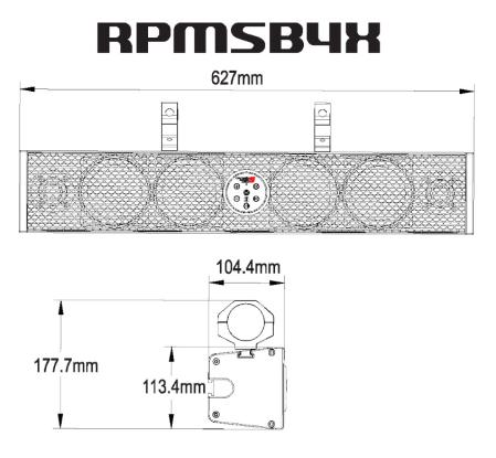 Cerwin Vega Soundbar RPMSB4X - dBakuten.se