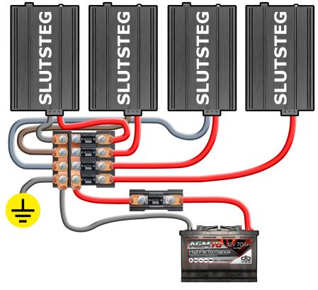 dBVox 4 amps batteri 70 kit - dBakuten.se