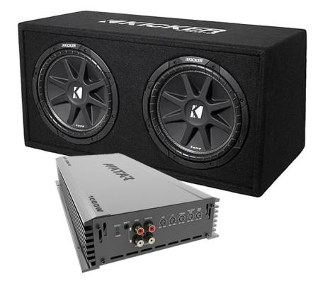 Kicker - Avatar 1000W bassreflex - dBakuten.se