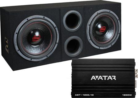 DD Baspaket 2x12 amp-kit - dBakuten.se