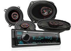 Kenwood KMM-306BT & Cerwin-Vega HED 6x9" + 5,2" - dBakuten.se