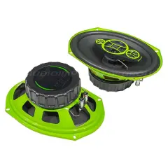 Ground Zero Competition GZCF 7104XSPL Green - dBakuten.se