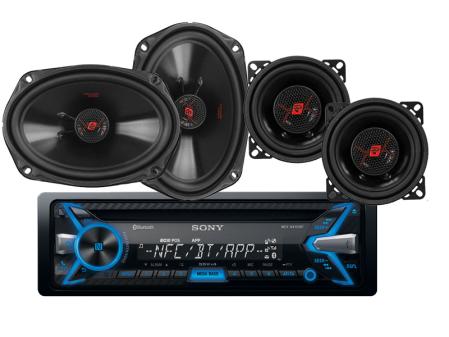 SONY MEX-N4200BT med Cerwin-Vega HED-högtalare 6x9