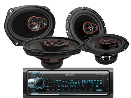 Kenwood KDC-X5200BT & Cerwin-Vega HED bilhögtalare - dBakuten.se