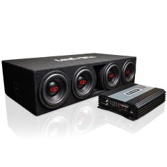 Cheva Amp Kit 4x8" DD Audio - dBakuten.se