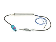 Antenna adapter Fakra(m)>DIN(m) 12V phantom power - dBakuten.se