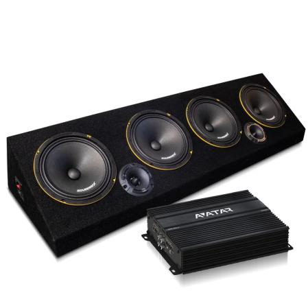 Soundmax SX-M8XL LOUD AS HELL planka slope Ampkit - dBakuten.se