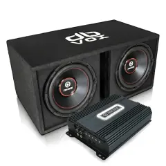 2x12" Reiss RS-HK12D4 dBVox låda ampkit - dBakuten.se