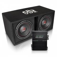 Massive Audio 2x12" Baslåda SUMMO XL ampkit - dBakuten.se