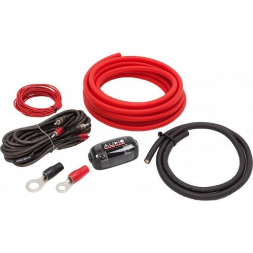 Audio System Z-PCS10 Kabelkit 10mm² met OFC-powerkabel, koper ofc 99,9% versterkeraansluitset, Z-PCS 10